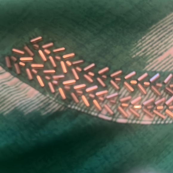 Chico’s Bead embellished  V-Neck Tunic / Puncho - Picture 7 of 7